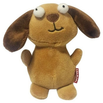 GiGwi игрушка для собак Собака с пищалкой 15 см (75431)