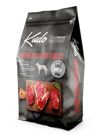 Kudo Adult Medium&Maxi Red Meat сухой корм для взрослых собак средних и крупных пород с говядиной