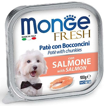 Monge Dog Fresh консервы для собак с лососем
