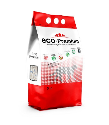 ECO-Premium Blue комкующийся древесный наполнитель