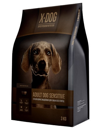 X-DOG Adult Dog Sensitive сухой корм для взрослых собак с чувствительным пищеварением